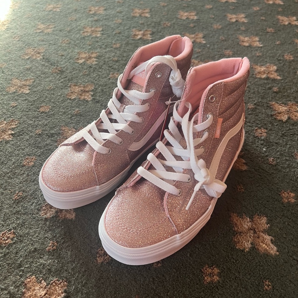VANS girls high top shoes